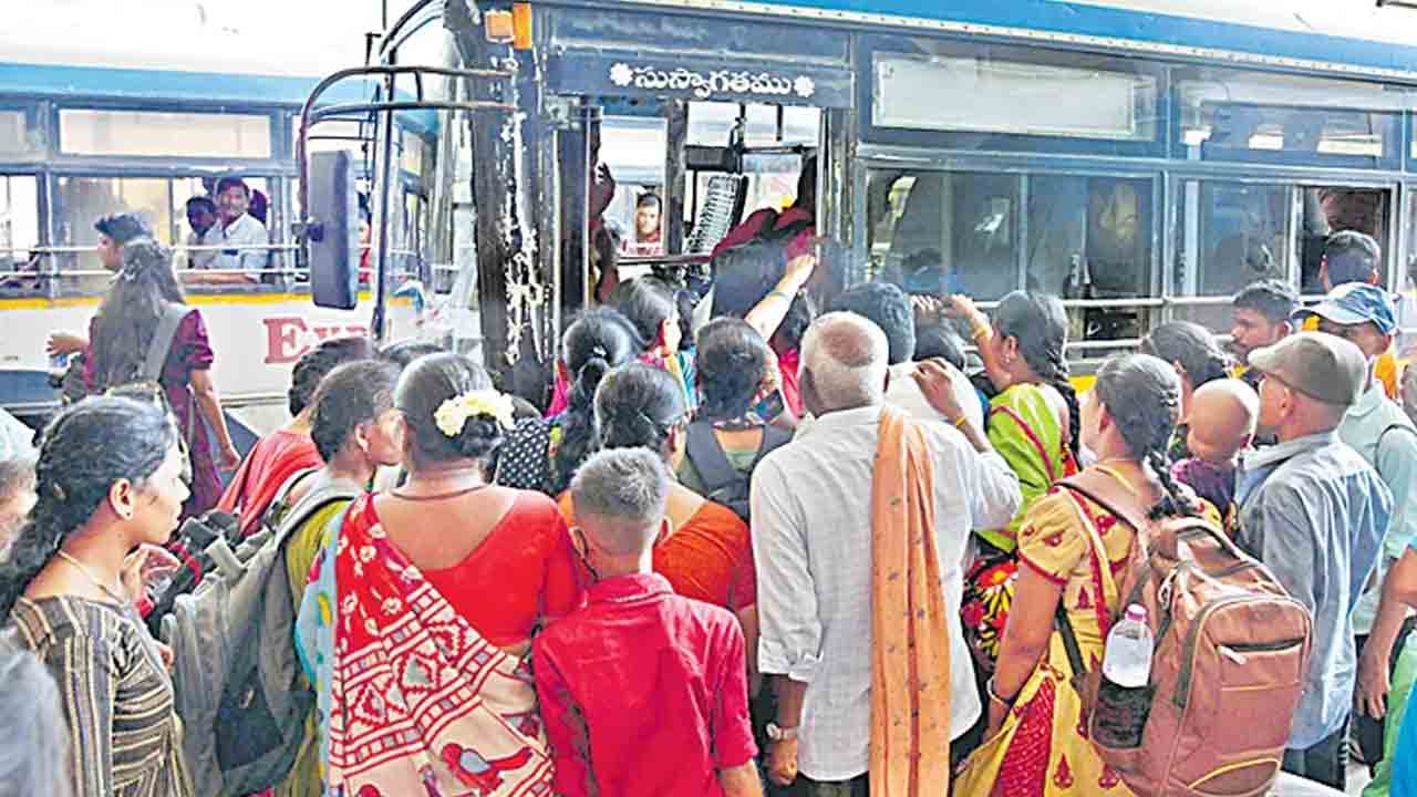 5 రోజుల్లోనే ఆర్టీసీకి 67.40 కోట్ల ఆదాయం