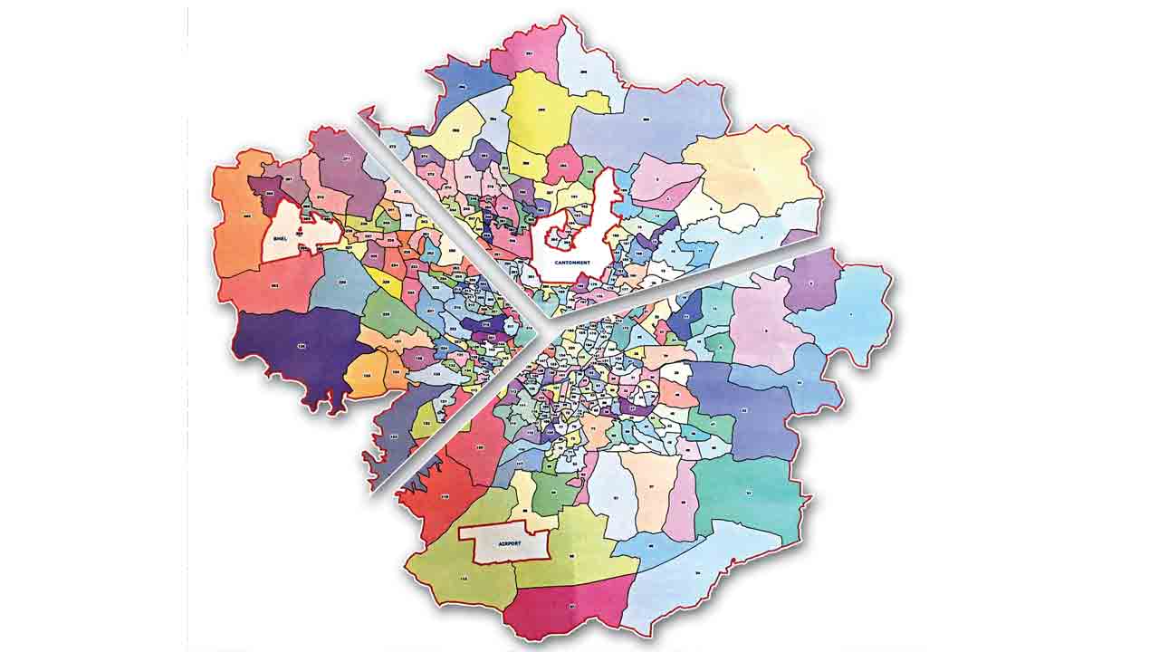 బల్దియా 3 ముక్కలు!