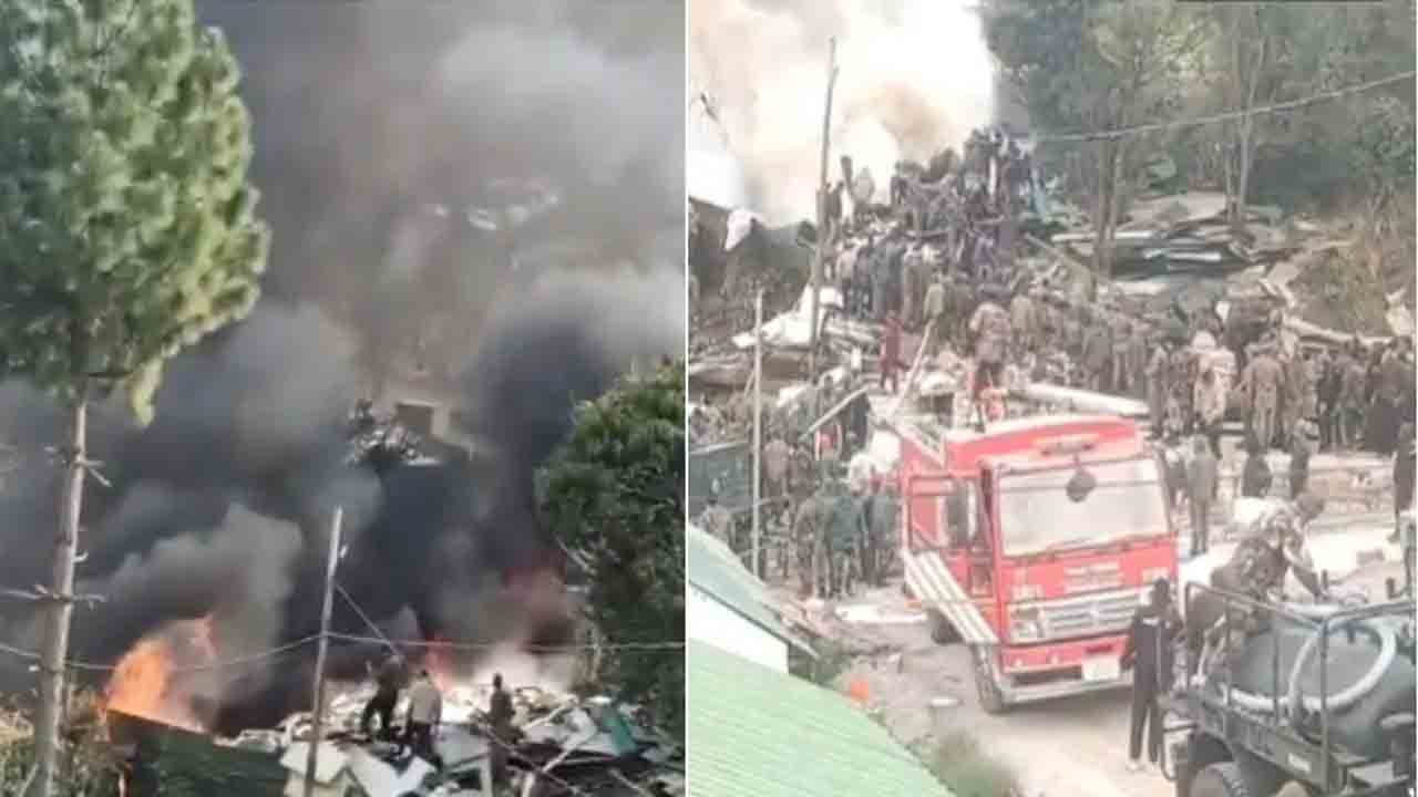 Army camp | ఆర్మీ క్యాంప్‌లో భారీ అగ్నిప్రమాదం.. అధికారులు అలర్ట్‌