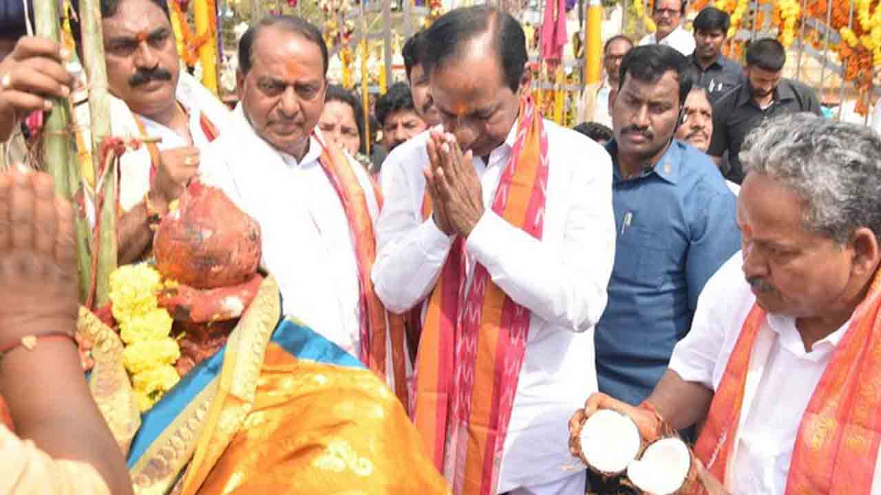 KCR | రాష్ట్ర ప్రజలకు మేడారం జాతర శుభాకాంక్షలు తెలిపిన కేసీఆర్‌