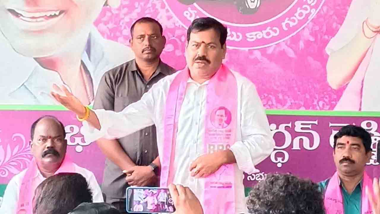 Beeram harshavardhan reddy | కొల్లాపూర్ అభివృద్ధి చెందాలంటే బీఆర్ఎస్ గెలవాలి : మాజీ ఎమ్మెల్యే బీరం హర్షవర్ధన్ రెడ్డి