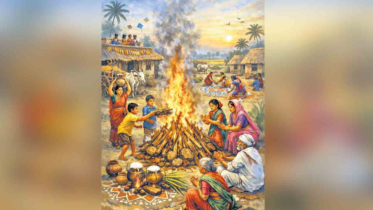 కష్టాలను ఆహుతి చేస్తూ.. భోగి మంటల వెనక ఉన్న ఆంతర్యం ఏమిటి?