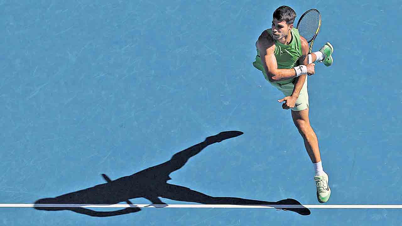 ప్రిక్వార్టర్స్‌కు అల్కరాజ్‌