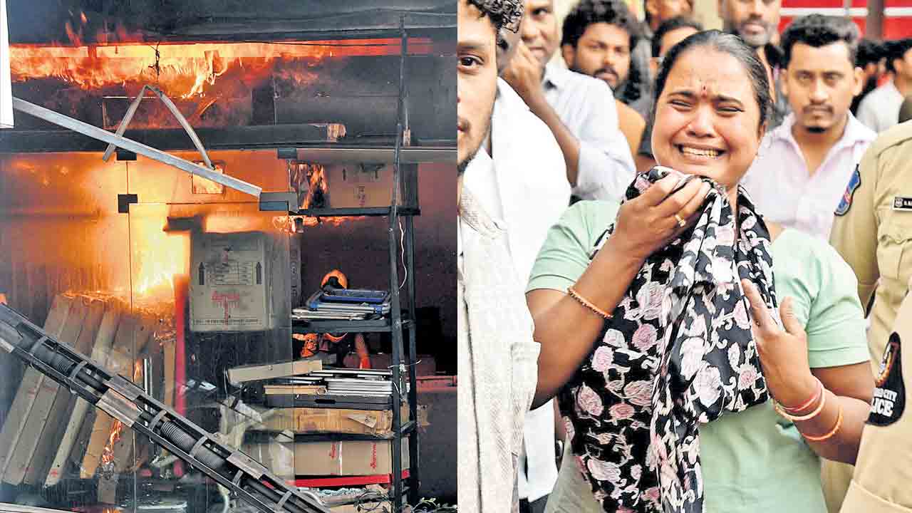 నాంపల్లిలో భారీ అగ్ని ప్రమాదం.. ఫర్నిచర్‌ షాపులో చెలరేగిన మంటలు
