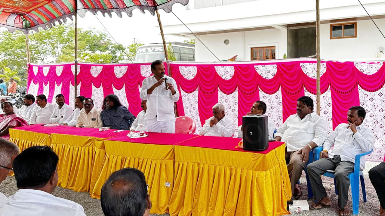 KTR Tour | 12న కేటీఆర్‌ పాలమూరు పర్యటనను విజయవంతం చేయాలి : మాజీ ఎమ్మెల్యే వెంకటేశ్వర్‌ రెడ్డి