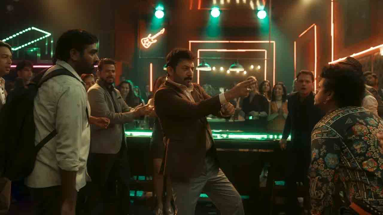 Gandhi Talks | గాంధీ టాక్స్ ప్రమోషన్స్‌ టైం.. డిఫరెంట్‌ స్టైల్‌లో విజయ్‌ సేతుపతి, అరవింద్‌ స్వామి సద్దా సద్దా సాంగ్‌