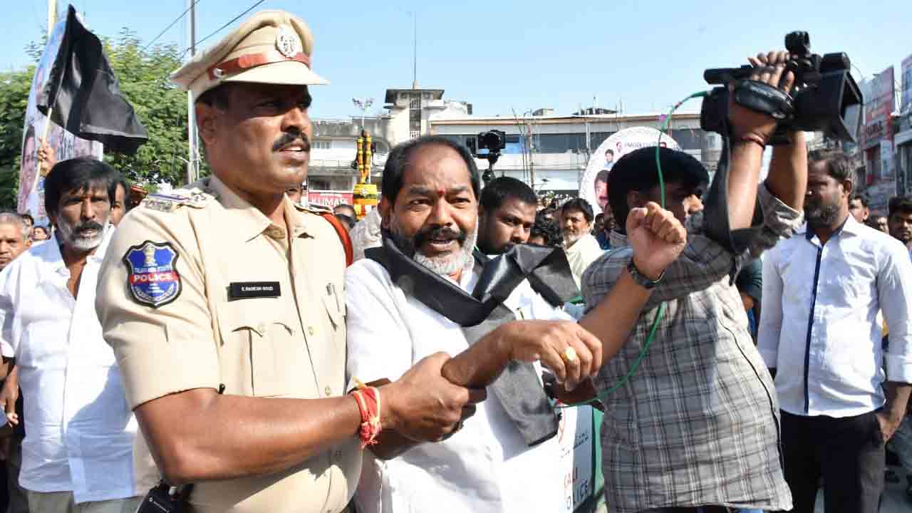 Gurram Pavankumar Goud | తలసాని పిలుపు మేరకు పోరాటాన్ని ఆపేదే లేదు : గుర్రం పవన్ కుమార్ గౌడ్