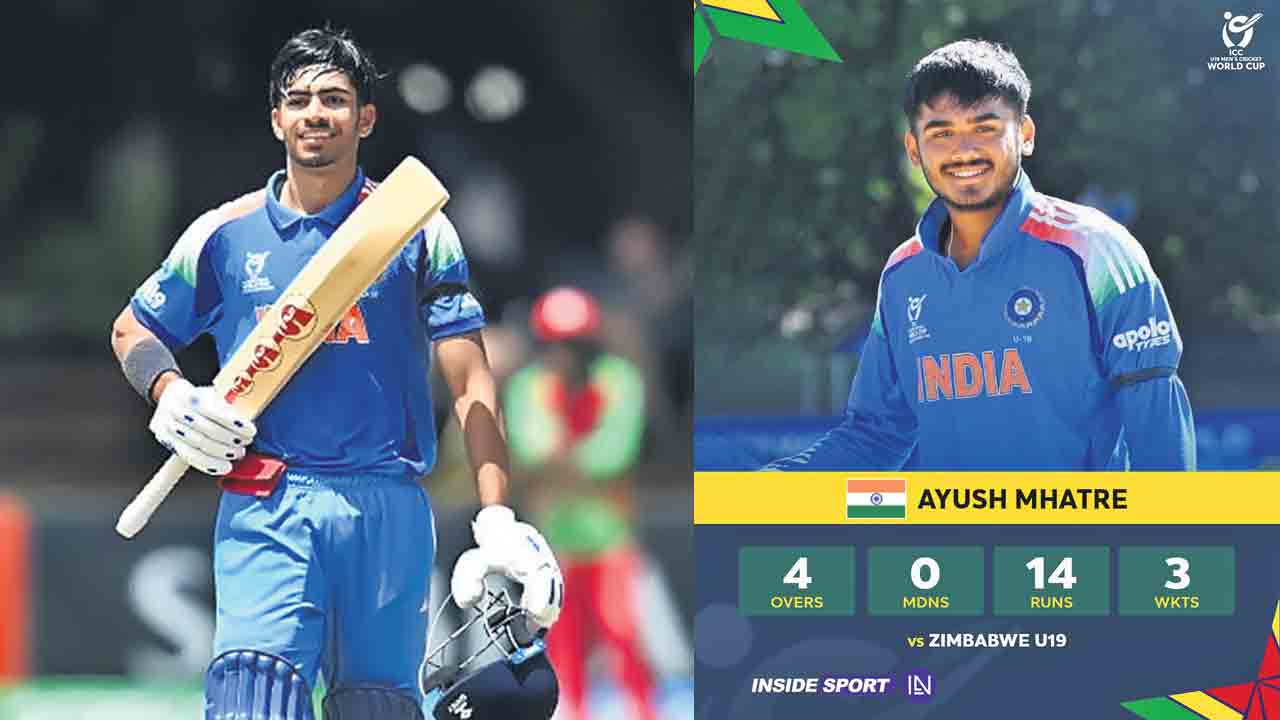 యువ భారత్‌ భారీ విజయం.. విహాన్‌ శతకం