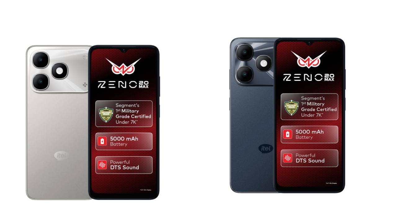Itel Zeno 20 Max | ఐటెల్ నుంచి బడ్జెట్ స్మార్ట్ ఫోన్ జినో 20 మ్యాక్స్ విడుదల.. ధర, ఫీచర్లు ఇవే..