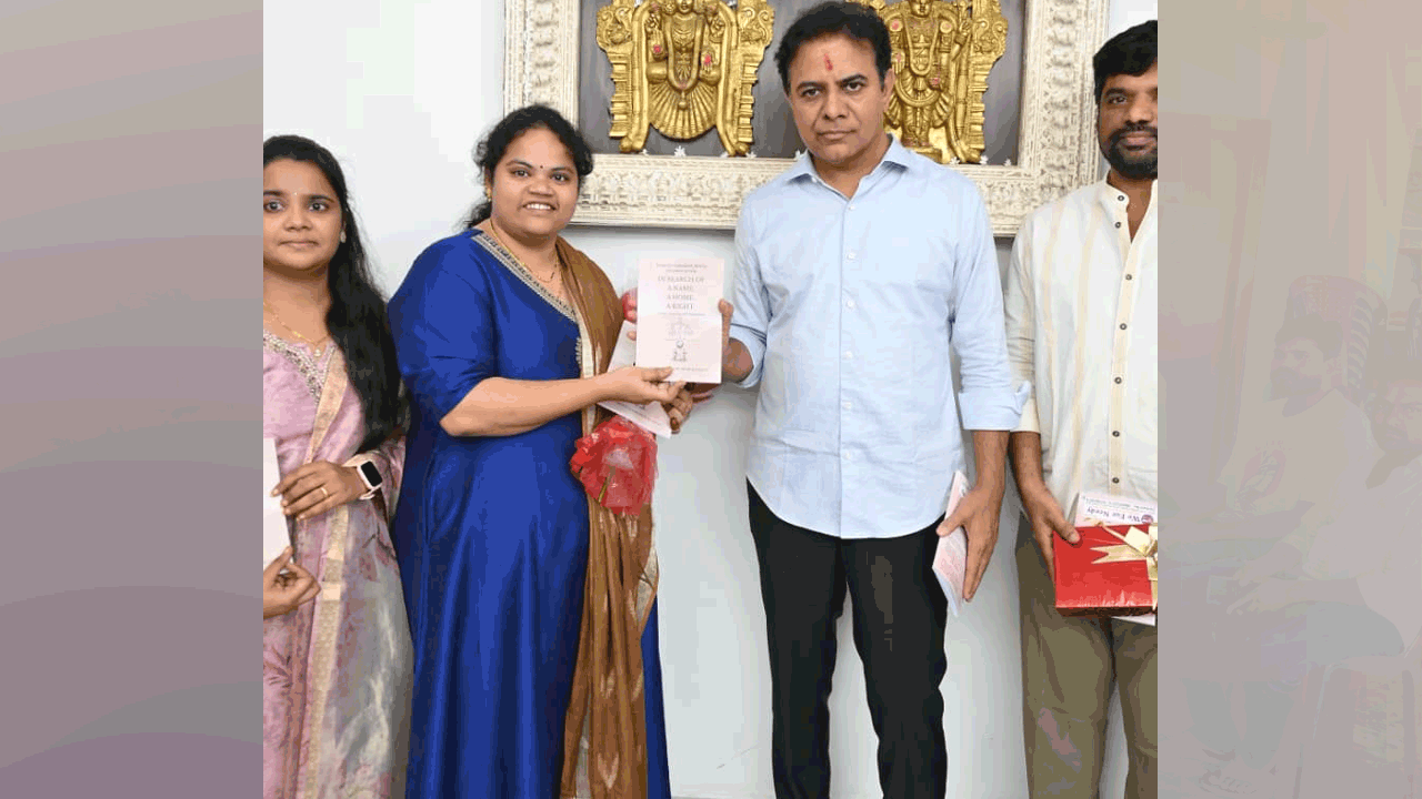 KTR | ఏ బిడ్డ కూడా గుర్తింపు, రక్షణ లేకుండా పెరగకూడదు.. పుస్తకాల ఆవిష్కరణలో కేటీఆర్‌