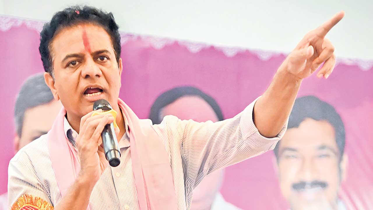 నేడు ఖమ్మానికి కేటీఆర్‌