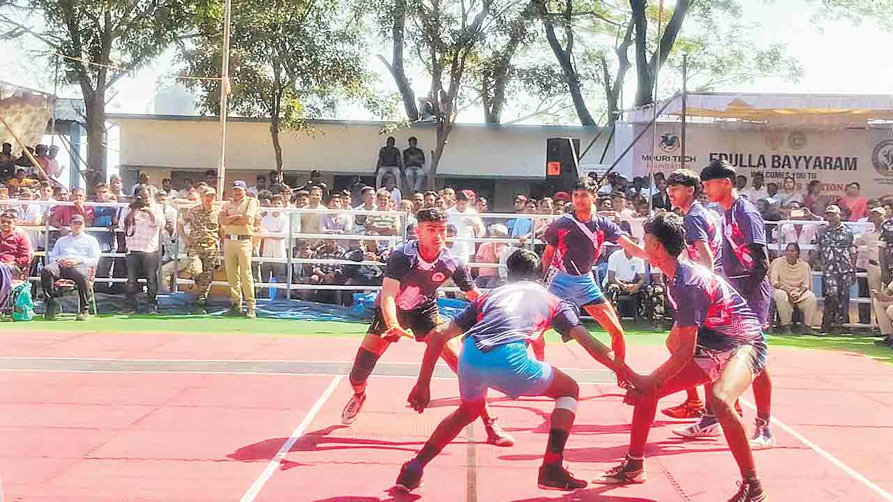 హోరాహోరీగా జాతీయ కబడ్డీ టోర్నీ