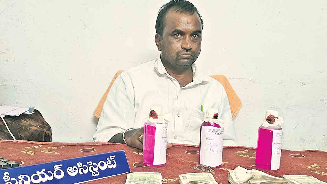 ఏసీబీకి చిక్కిన సీనియర్‌ అసిస్టెంట్‌