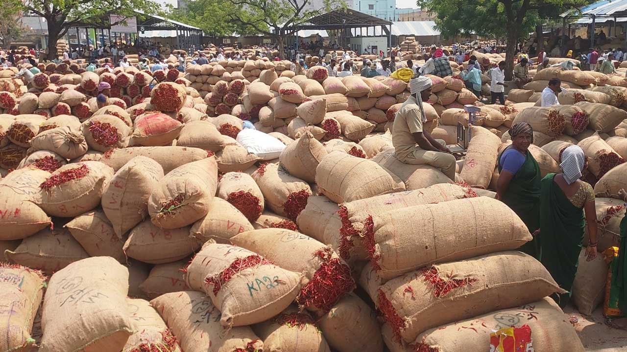 మిర్చి ధర పైపైకి..