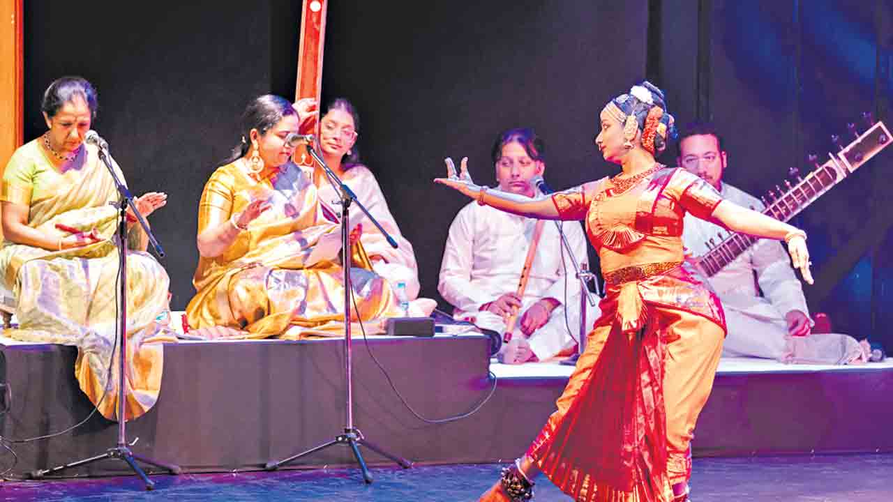 Kuchipudi Dancer Yamini Red