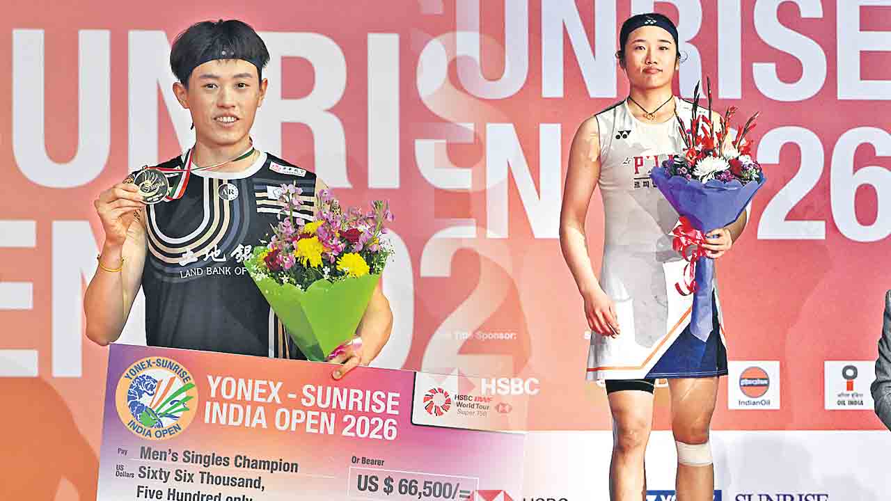 ఇండియా ఓపెన్‌ విజేతలుగా లిన్‌, యంగ్‌