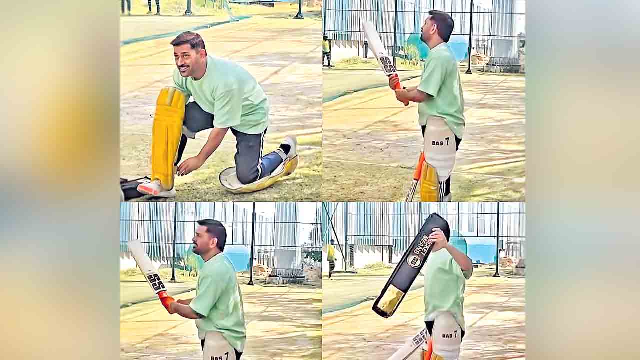 ధోనీ ప్రాక్టీస్‌ షురూ