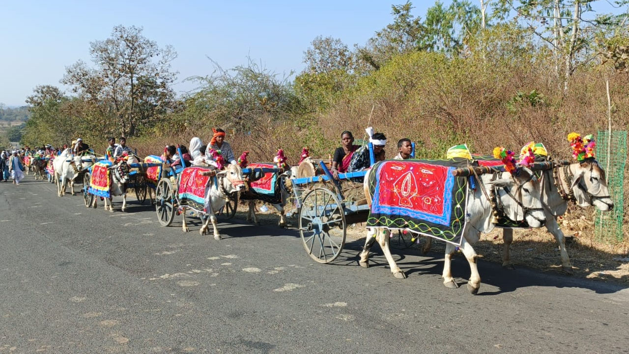 Goddess Nagoba | నాగోబా దేవతకు పూజలు చేసిన మడవి వంశీయులు