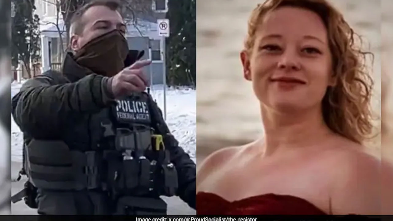 Renee Good: రోడ్డుకు అడ్డంగా కారు పెట్టి.. హార‌న్ మోగించింది.. కొత్త వీడియో రిలీజ్ చేసిన ట్రంప్ బృందం