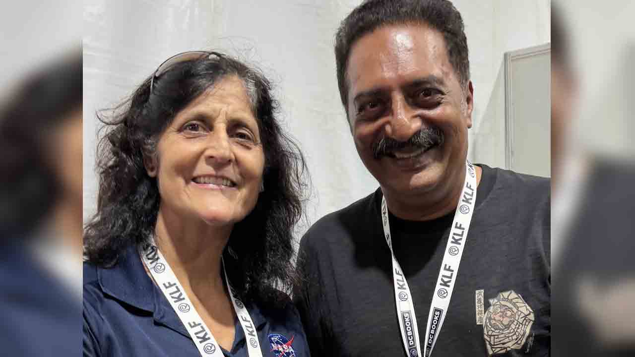 Sunita Williams | సునీతా విలియమ్స్‌ను కలిసిన ప్రకాశ్ రాజ్.. ఫోటోలు వైరల్!