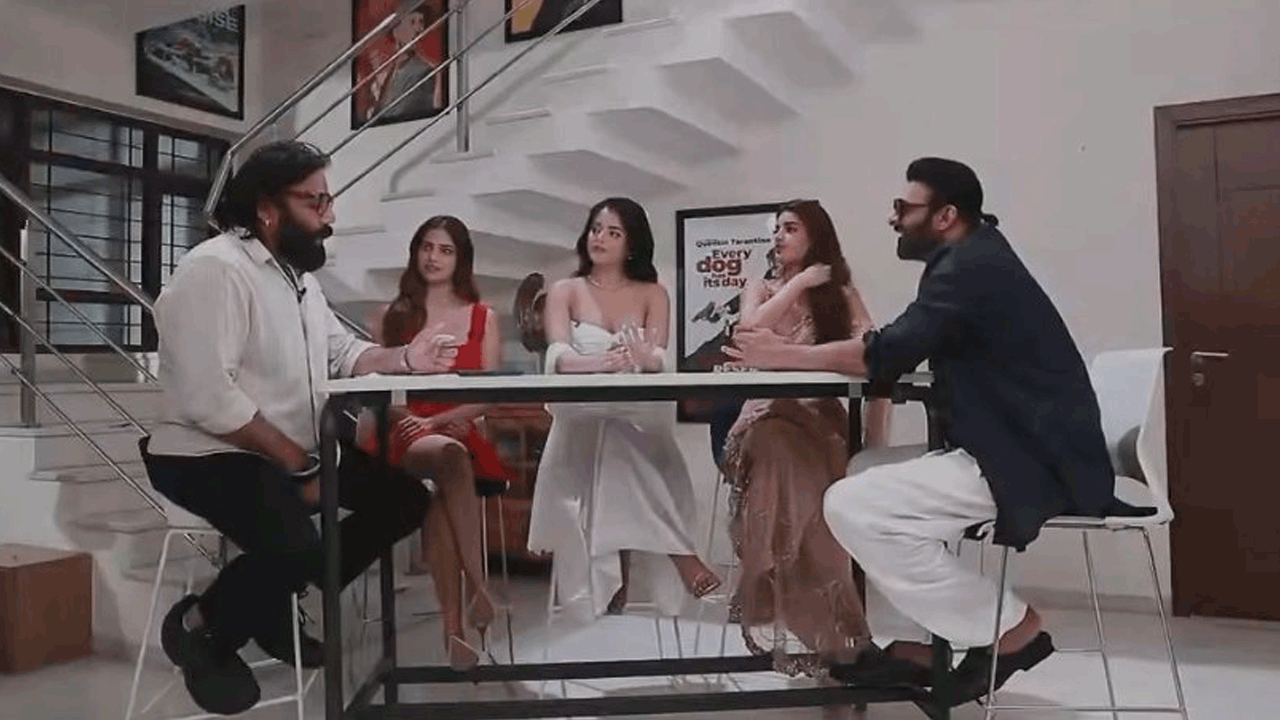 Raja Saab | రాజాసాబ్‌లో నాచే నాచే సాంగ్ పెట్టాలనే ఐడియా ఎవరిది.. సందీప్‌ రెడ్డి వంగా ప్రశ్నకు ప్రభాస్‌ రిప్లై ఇదే