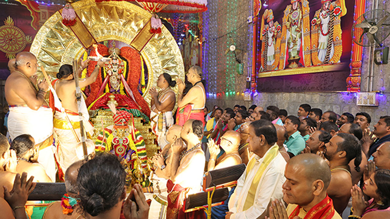 Rath Saptami | సూర్యప్రభ వాహనంపై శ్రీ మన్నారాయణుడి దర్శనం.. తిరుమలలో వైభవంగా రథసప్తమి