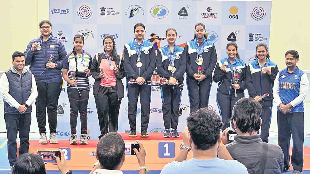 సత్తాచాటిన తెలంగాణ షూటర్లు.. జాతీయ షూటింగ్‌ చాంపియన్‌షిప్‌