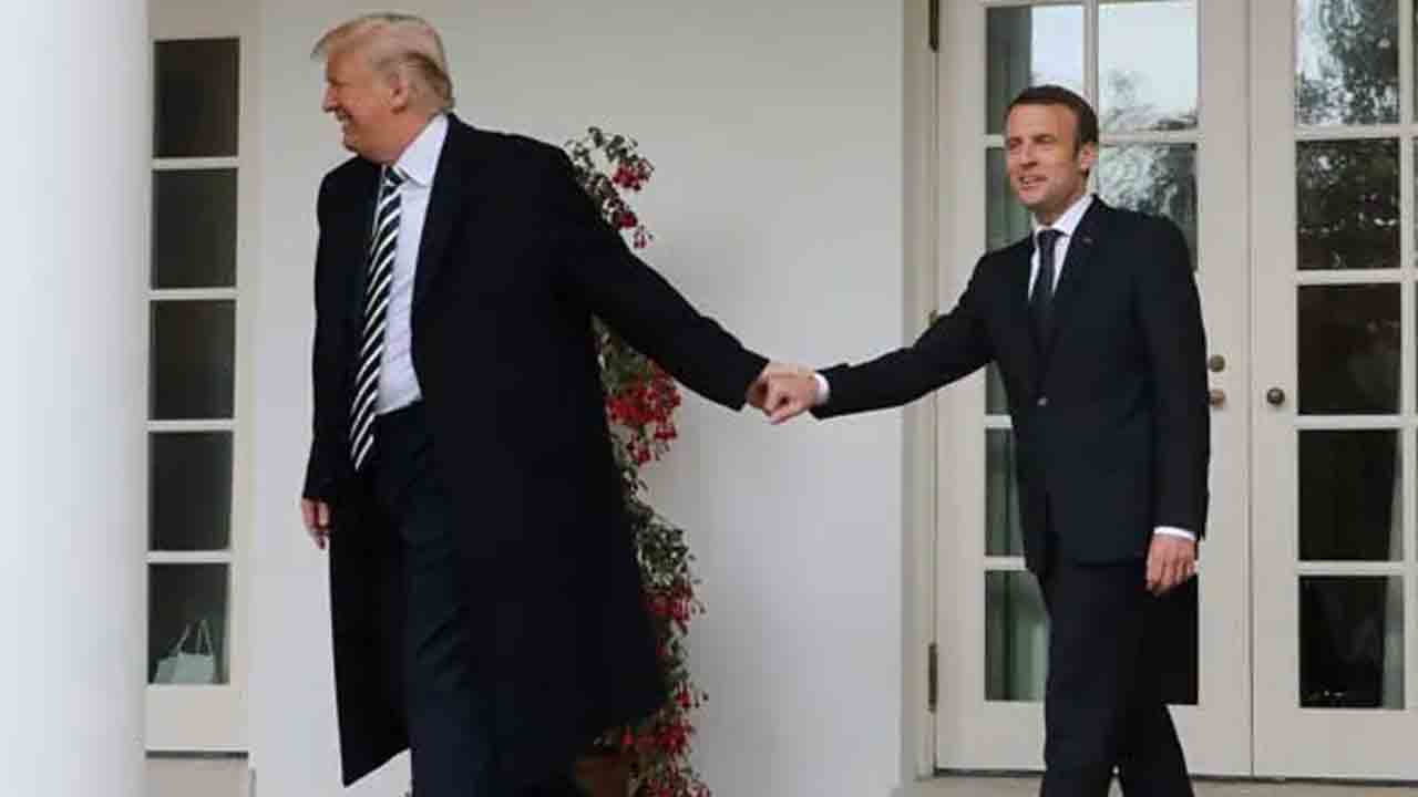 Donald Trump | ప్లీజ్‌ అంటూ ప్రాధేయపడ్డాడు.. ఫ్రాన్స్‌ అధ్యక్షుడిని ఉద్దేశించి ట్రంప్‌ సంచలన వ్యాఖ్యలు