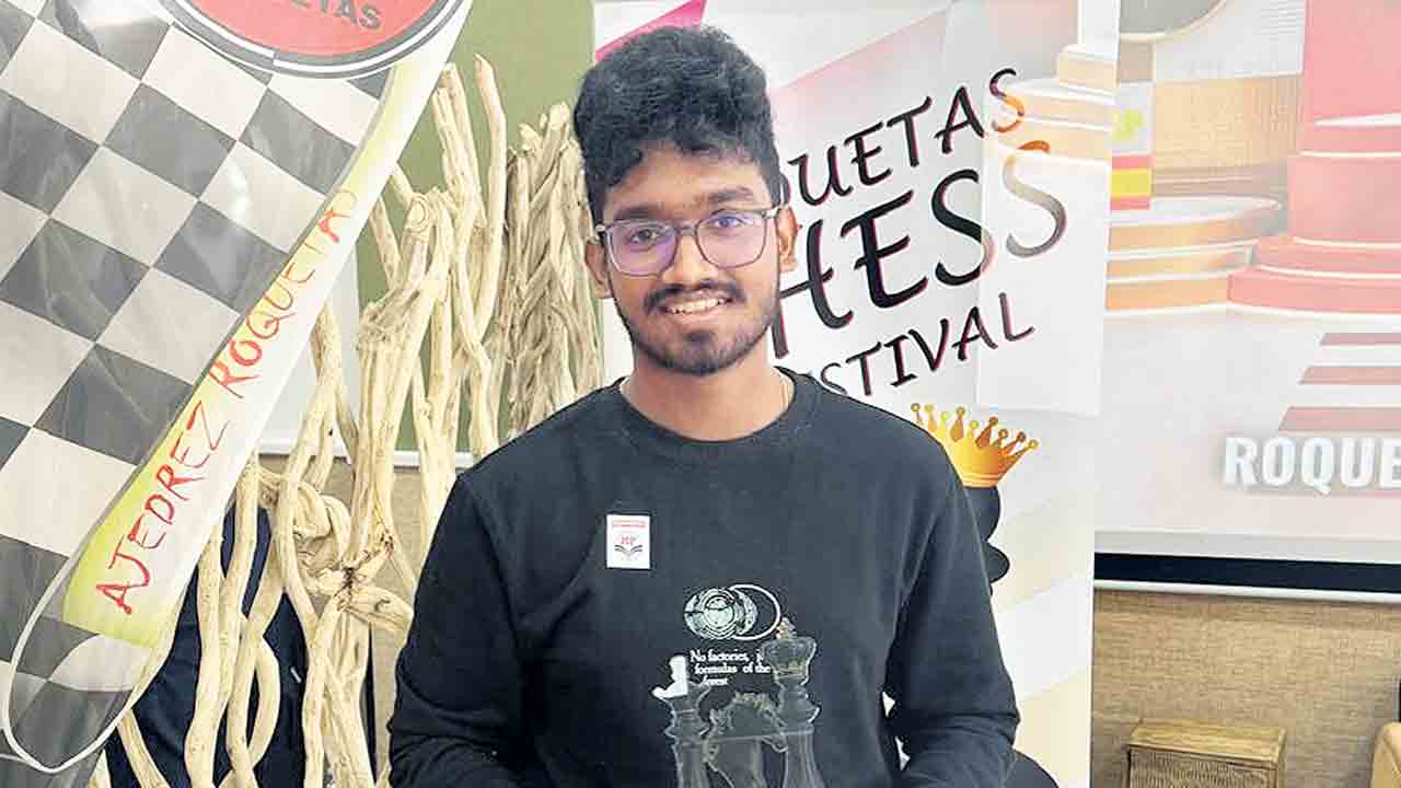 రోక్విటాస్‌ చెస్‌ విజేత ప్రణీత్‌