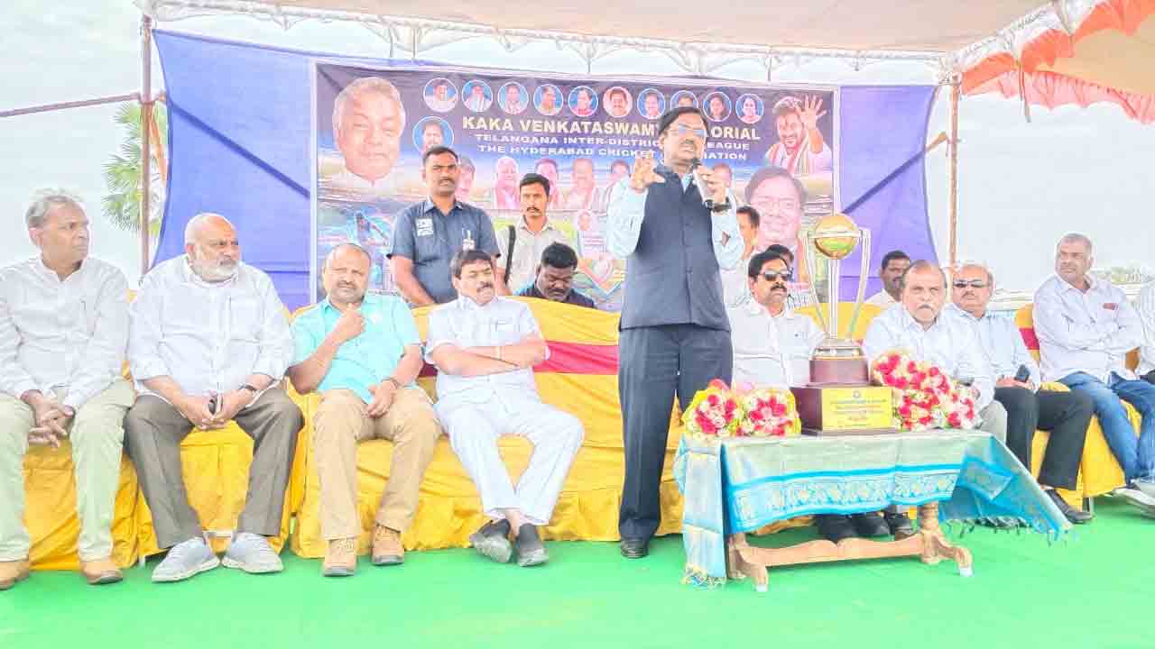 Vivek Venkataswamy | తెలంగాణ గ్రామీణ జిల్లాల క్రీడాకారులు ఐపీఎల్‌ స్థాయికి ఎదగాలి : మంత్రి వివేక్‌ వెంకటస్వామి