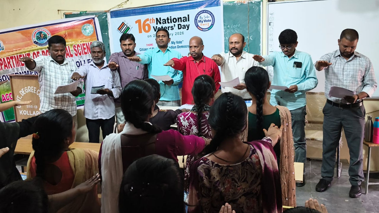 RDO Bansilal | యువత ఓటరు జాబితాలో పేర్లను నమోదు చేసుకోవాలి : ఆర్డీవో బన్సీలాల్‌