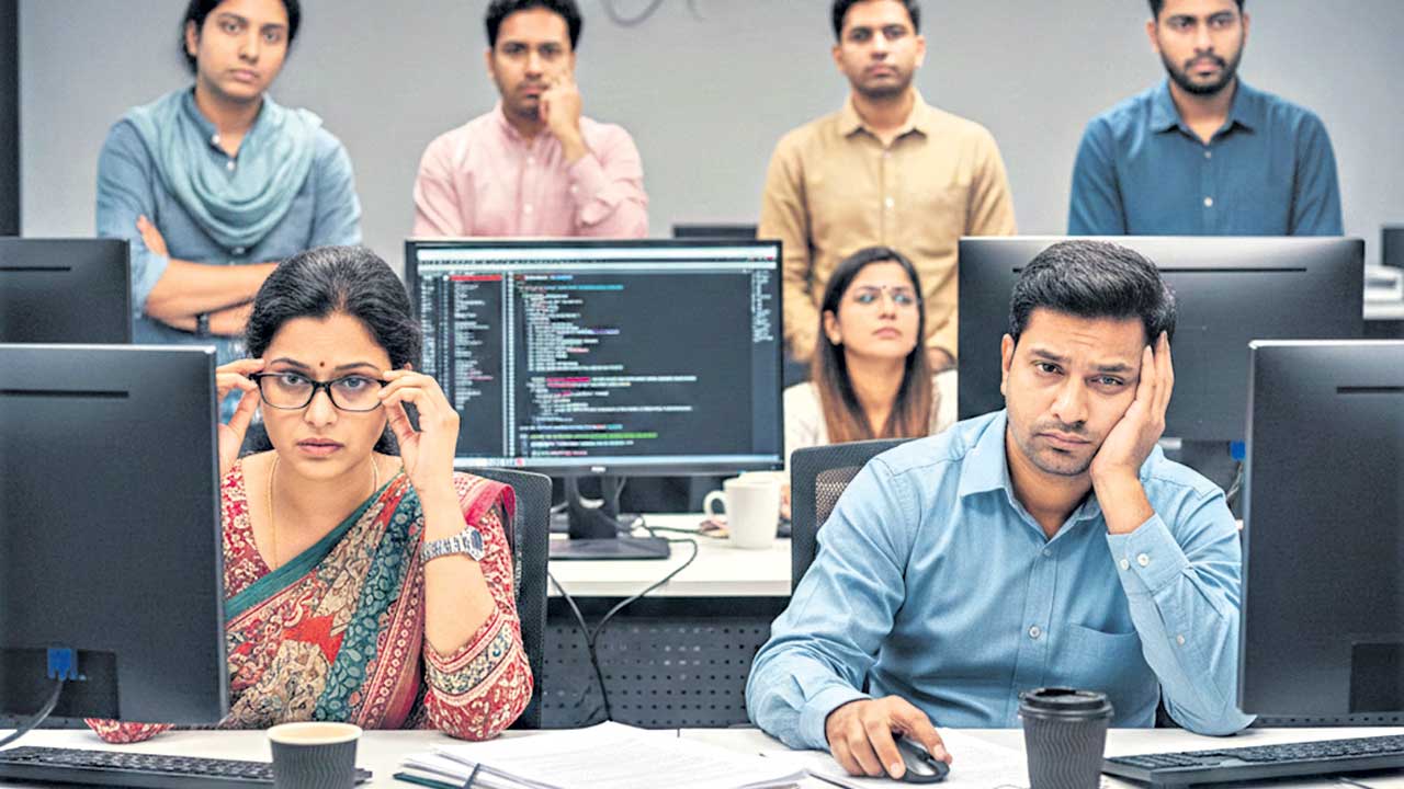 ఉద్యోగుల్లో ఉత్సాహం కరువు