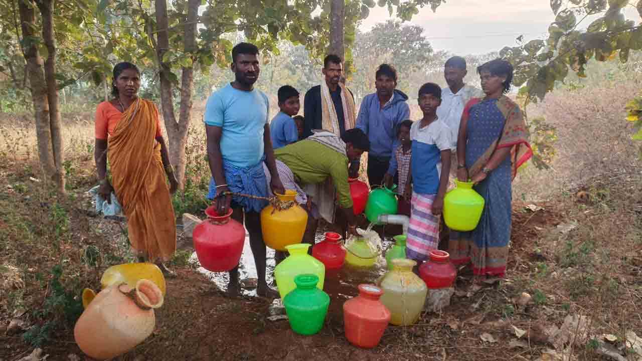 వారం రోజులుగా నిలిచిన మిషన్‌ భగీరథ నీరు