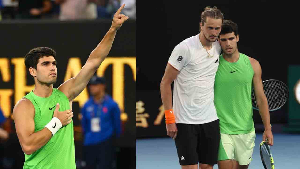 Australian Open | మారథాన్ మ్యాచ్‌లో జ్వెరెవ్ ఓటమి.. ఫైనల్లో అల్కరాస్..!