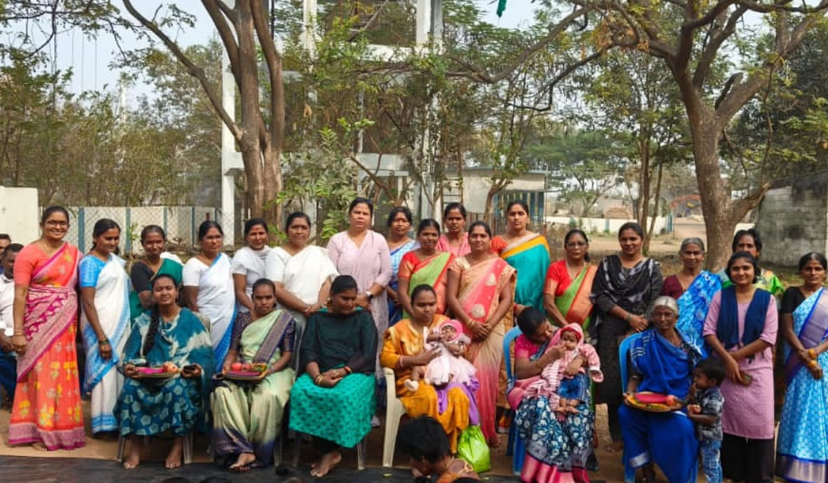 PEDDAPALLY | సుల్తానాబాద్‌ అంగన్వాడీ కేంద్రాల్లో సామూహిక శ్రీమంతం