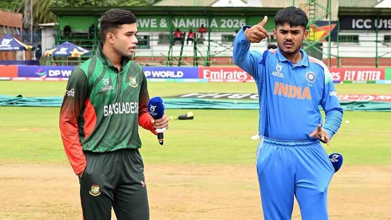 Under-19 World Cup | టాస్ వేళ షేక్‌హ్యాండ్‌కు నిరాకరించిన భారత కెప్టెన్.. కారణమిదే..!