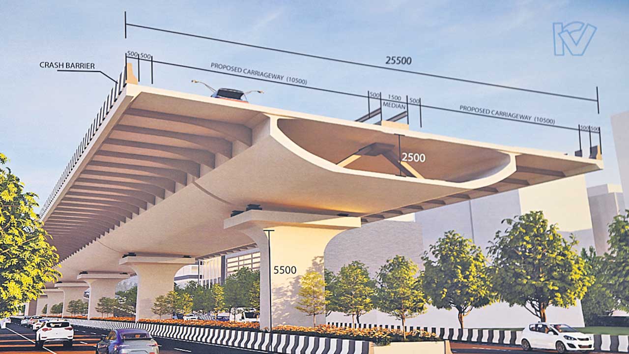 ఎలివేటెడ్‌ కాదు.. స్టీల్‌ బ్రిడ్జి