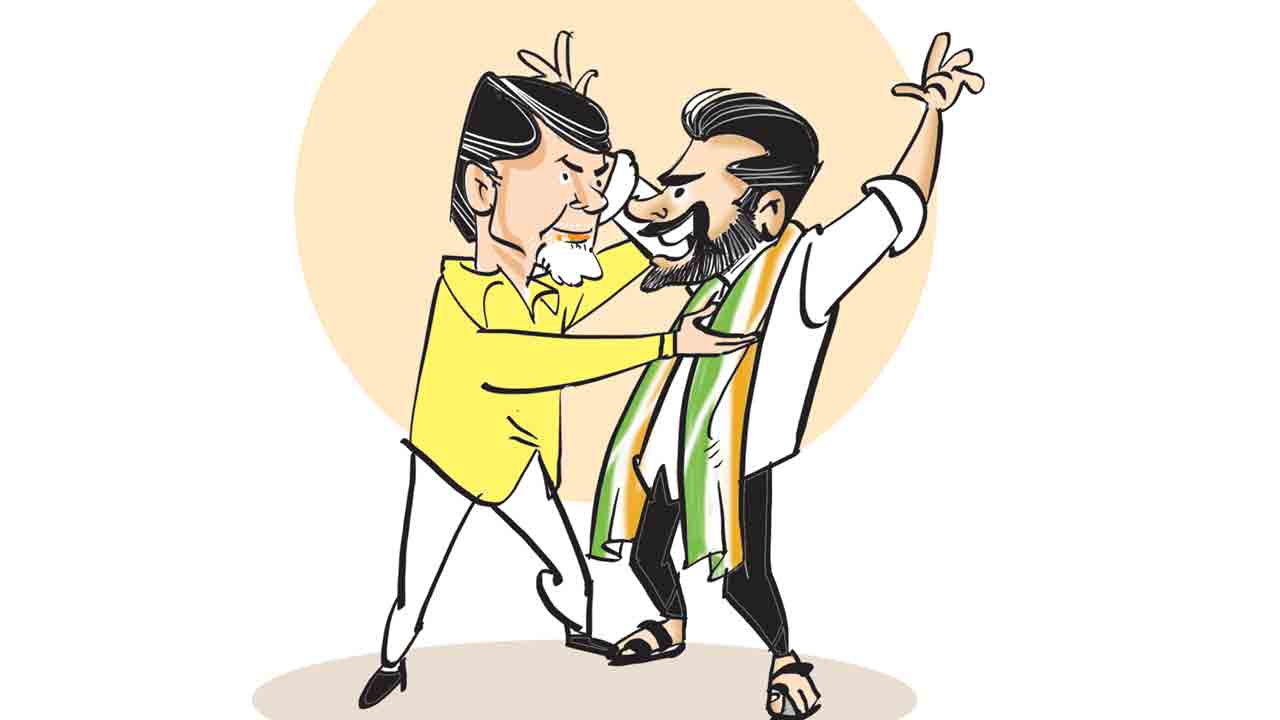 అటు జల దోపిడీకి స్కెచ్‌లు.. ఇటు కేసీఆర్‌కు నోటీసులు!