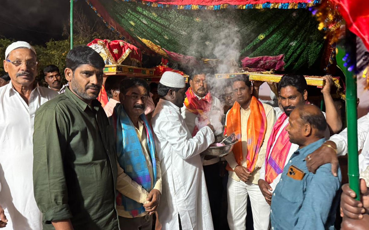 Ramannapet : ఘనంగా మౌలాలి చిల్లా దర్గా ఉత్సవాలు