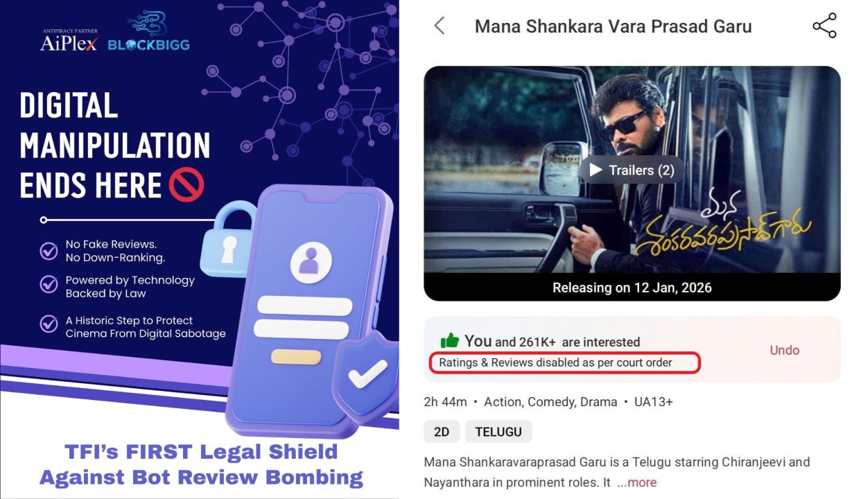 Mana Shankara Vara Prasad Garu | ఫేక్ రివ్యూలపై టాలీవుడ్ ఉక్కుపాదం: ‘మన శంకర వరప్రసాద్ గారు’ సినిమాతో కొత్త శకానికి నాంది!