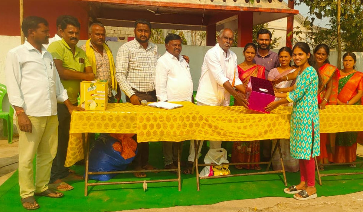 Dharmaram | కటికనపల్లి గ్రామంలో మహిళలకు ముగ్గుల పోటీలు.. అలరించిన రంగవల్లులు