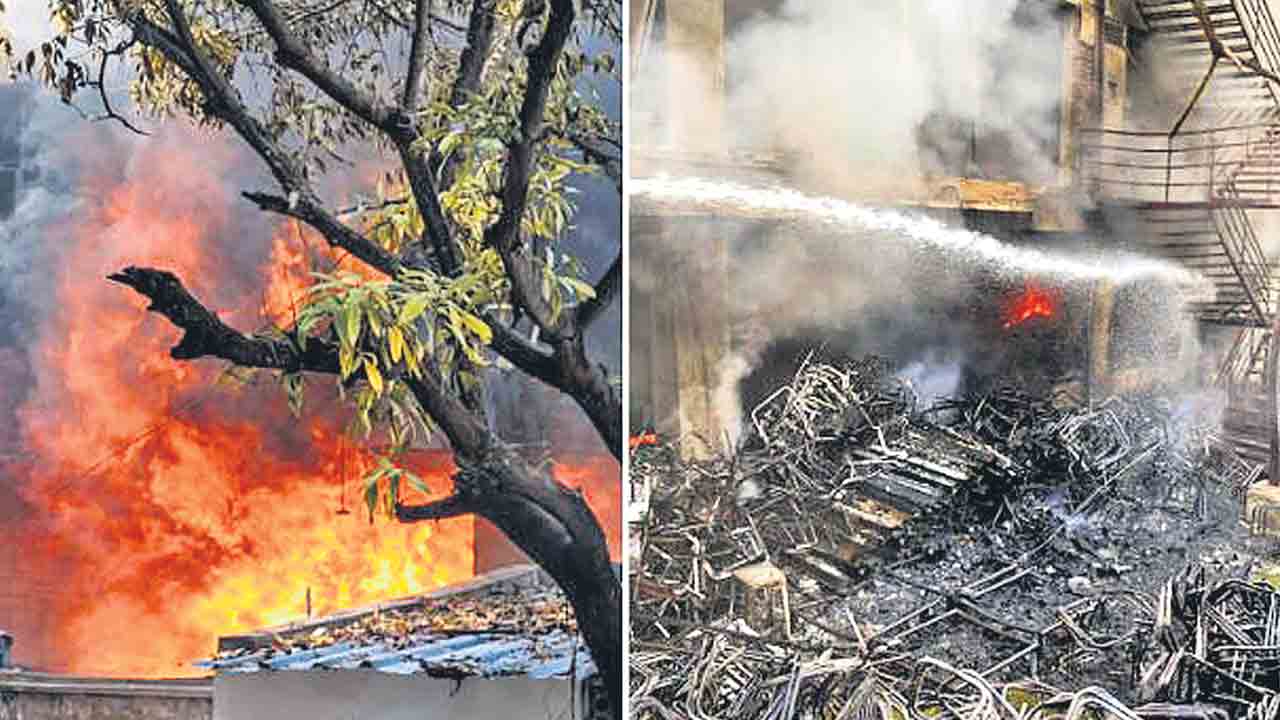 అగ్నిప్రమాదాలు.. అధికారుల నిర్లక్ష్యం