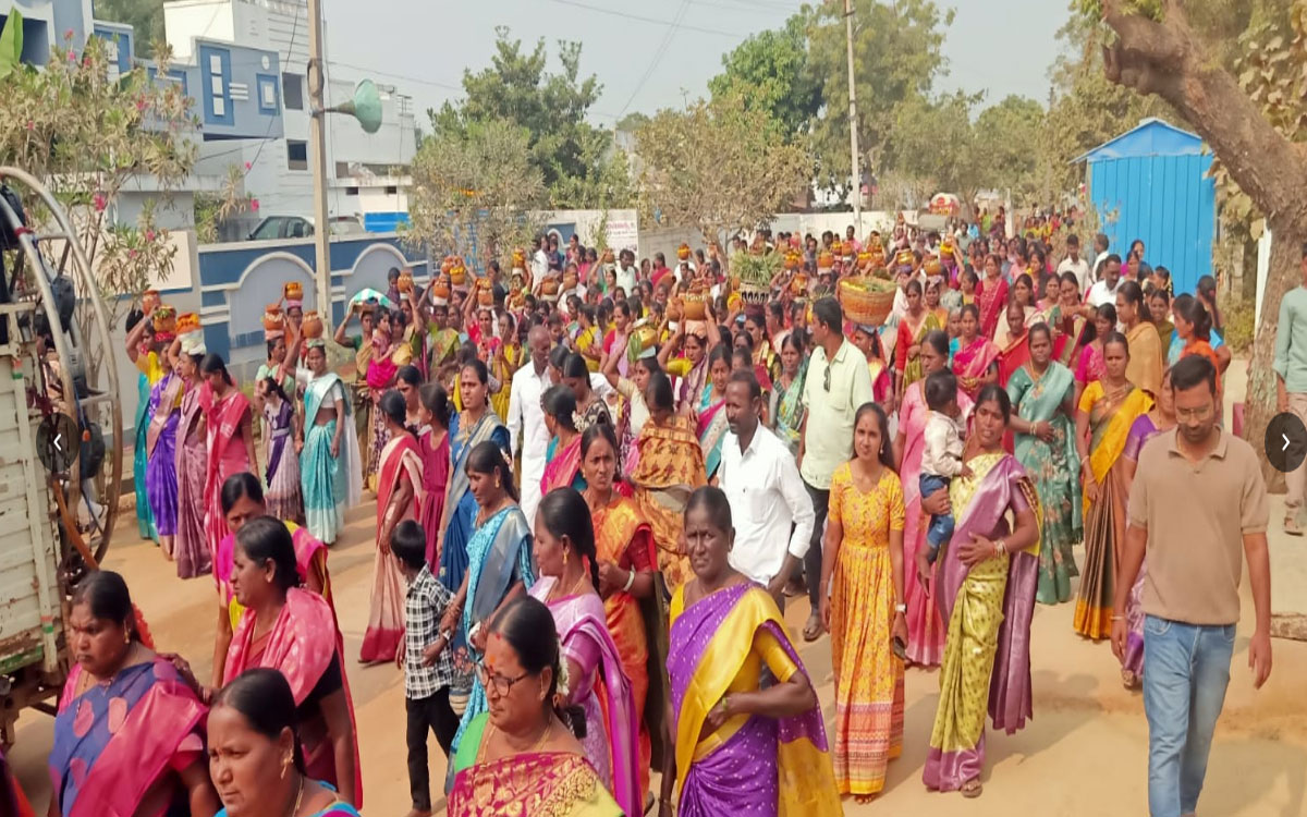 Penpahad : గాజుల మల్కాపురంలో సమ్మక్క- సారక్క జాతర ప్రారంభం