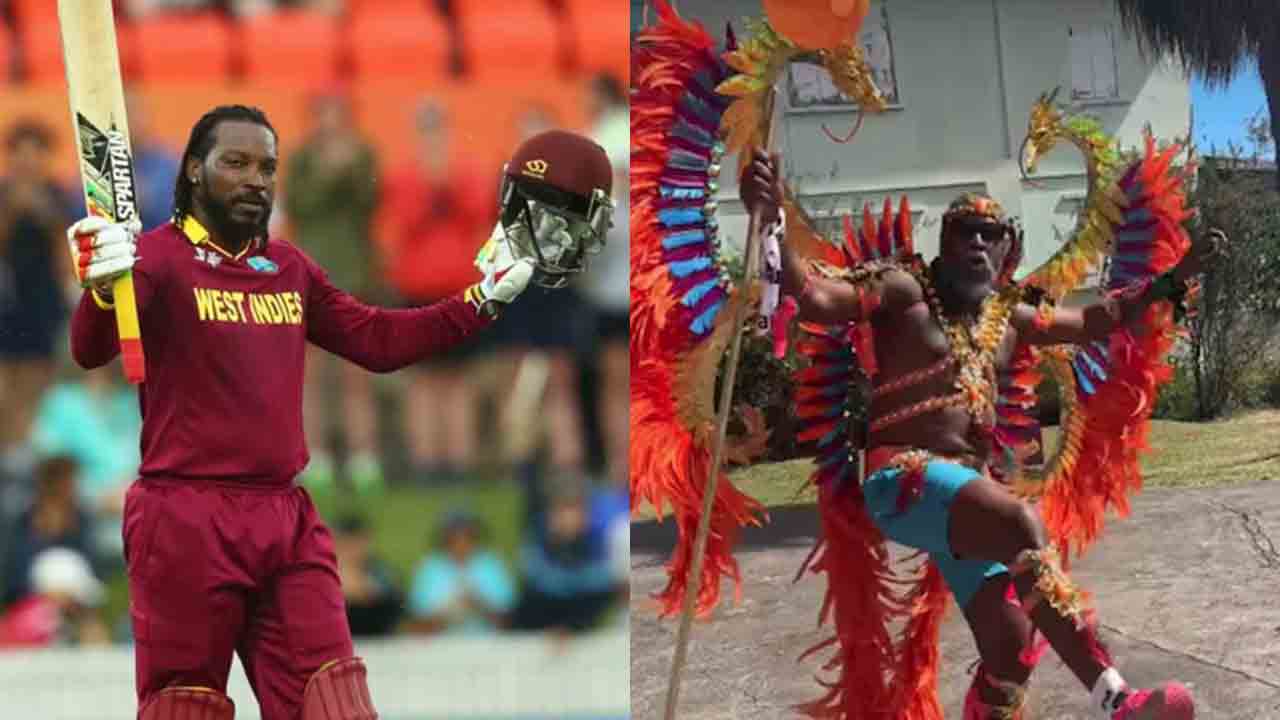 Chris Gayle | డ్రాగన్ వేషంలో యూనివర్సల్ బాస్.. కొత్త ఏడాదికి స్వాగతం అదిరింది..!