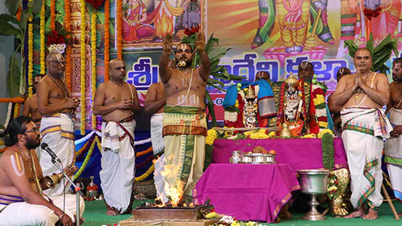 Goda Kalyanam | తిరుపతిలో వైభవంగా గోదా కల్యాణం.. తన్మయత్వంలో మునిగిపోయిన భక్తులు