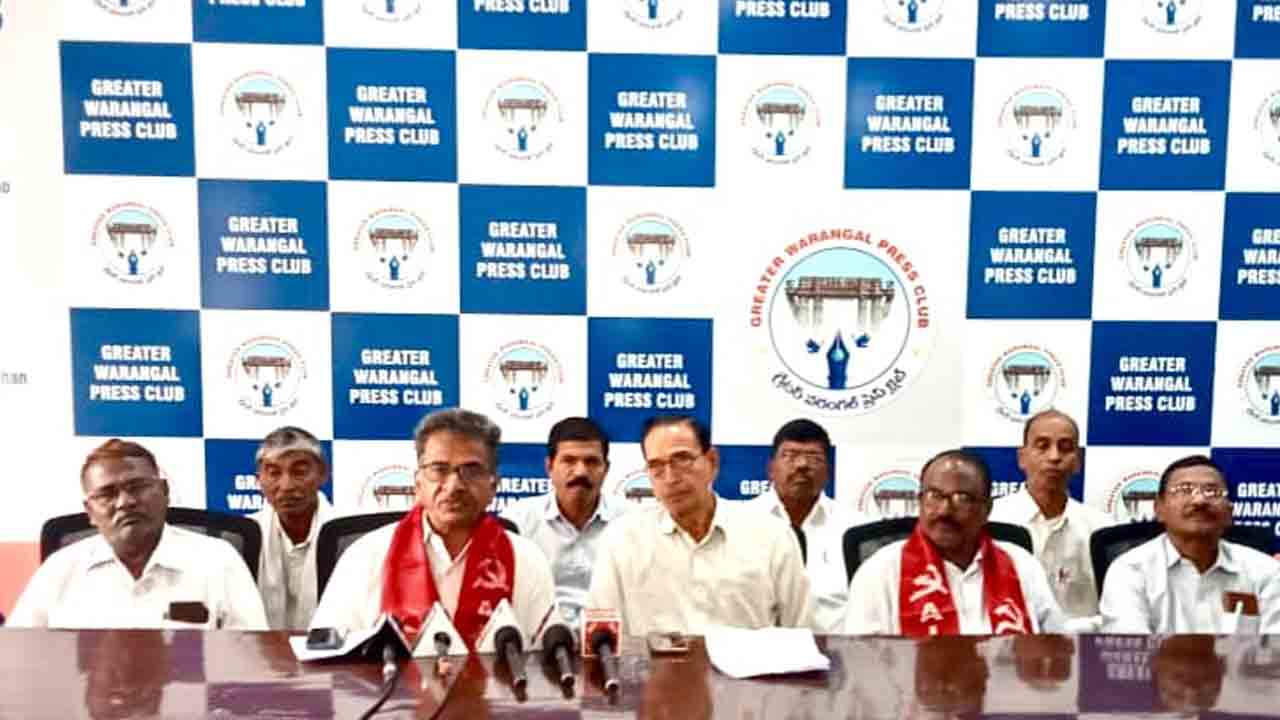 Hanamakonda | జీ రాంజీ ఉపాధి పథకాన్ని రద్దు చేయాలి.. జనవరి 6 నుంచి నిరసన దీక్షలకు పిలుపు..!