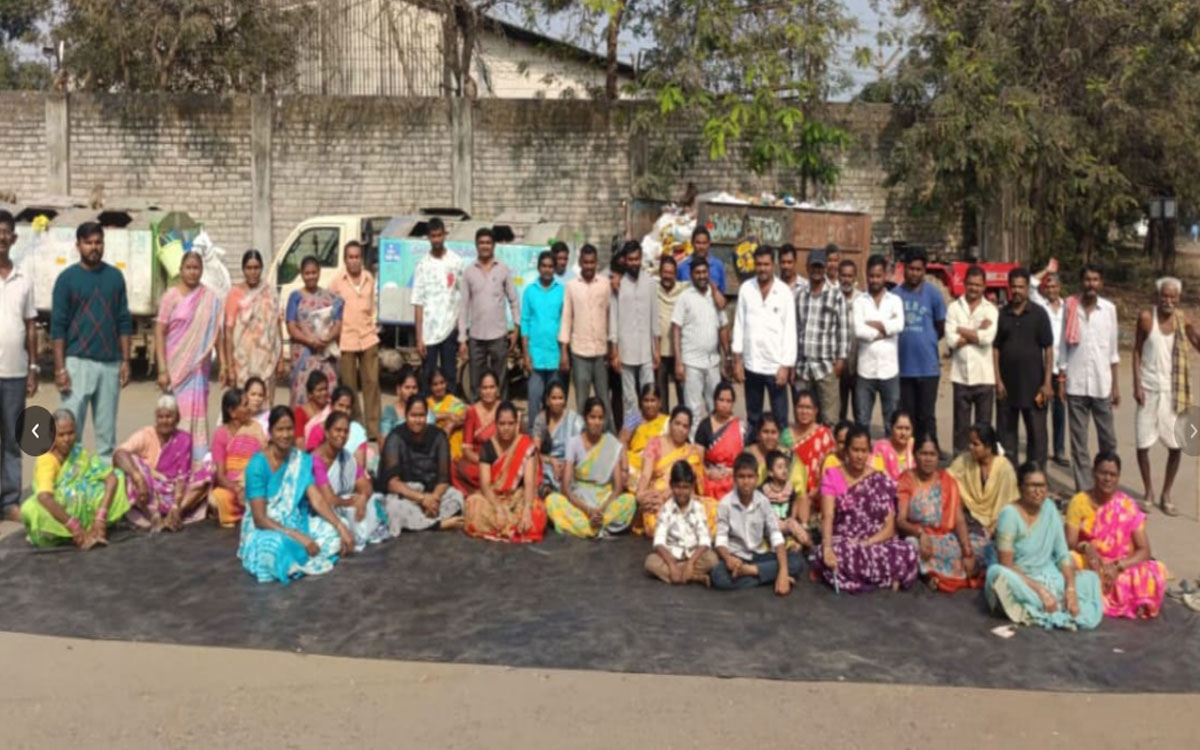 Palvancha : డంపింగ్ యార్డ్ ఎత్తేయాల‌ని ఎర్రగుంట, జగ్గుతండా గ్రామస్తుల ఆందోళన