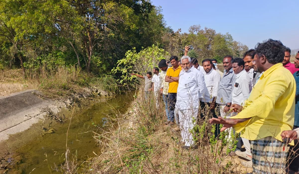 Jeevan Reddy | ఎస్సారెస్పీ కెనాల్కు మరమ్మతు పనులు వెంటనే ప్రారంభించాలి.. మాజీ మంత్రి జీవన్ రెడ్డి