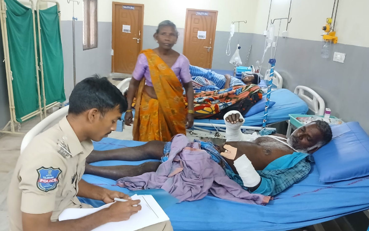 Kanagal : బాధితుడి వద్దకే వెళ్లి ఫిర్యాదు నమోదు