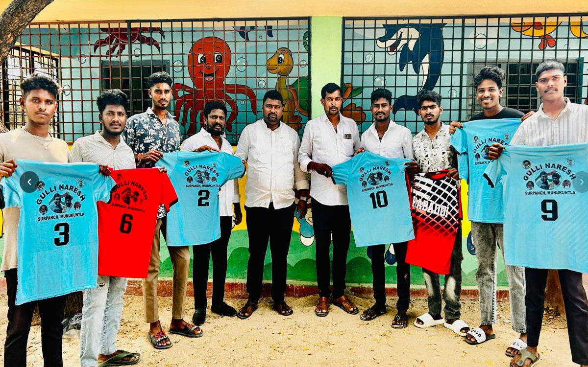 Kattangur : క్రీడల‌తో ఆత్మ విశ్వాసం పెంపు : మునుకుంట్ల సర్పంచ్ నరేశ్‌